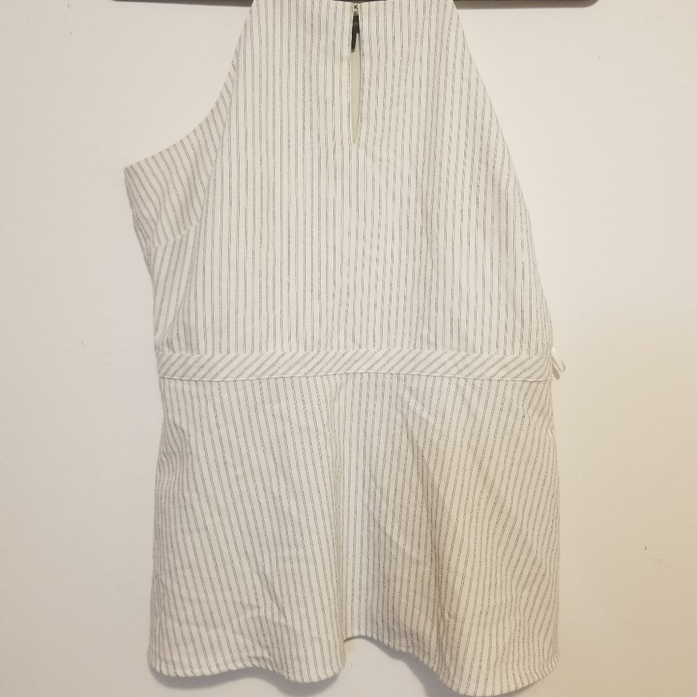 Banana Republic - Peplum Cami - PinStripes - Size 6